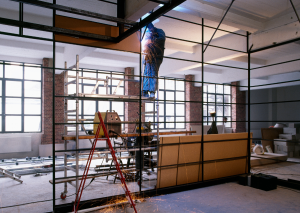 Ảnh hoàn trả mặt bằng văn phòng